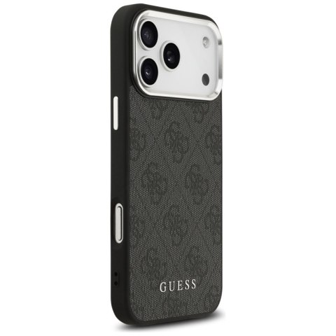 Guess 4G Classic Logo MagSafe - Etui iPhone 17 Pro Max (czarny)