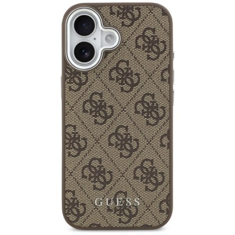 Guess 4G Classic Logo MagSafe - Etui iPhone 17 (brązowy)