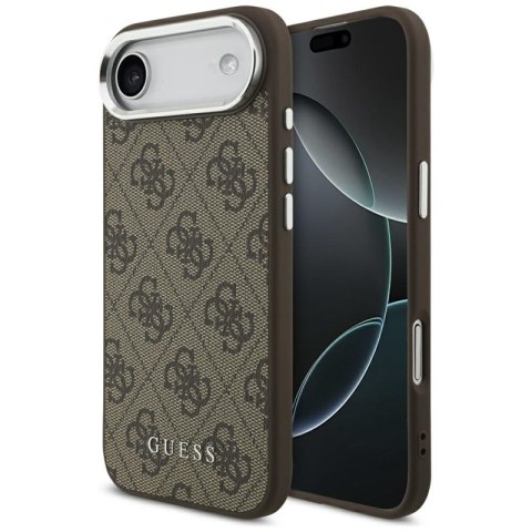 Guess 4G Classic Logo MagSafe - Etui iPhone Air (brązowy)