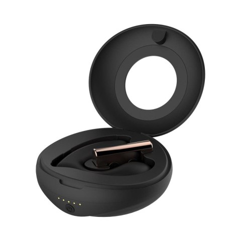 Rosy Gold - Wearable Vibrator with Luxury Charging Case - Black