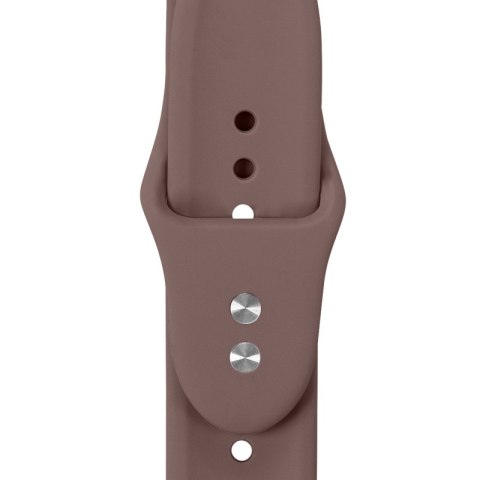 Crong Liquid - Pasek do Apple Watch 38/40/41/42 mm (brązowy)