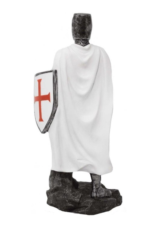 Rycerz Templariusz - Figurka dekoracyjna 30cm - MC-23077