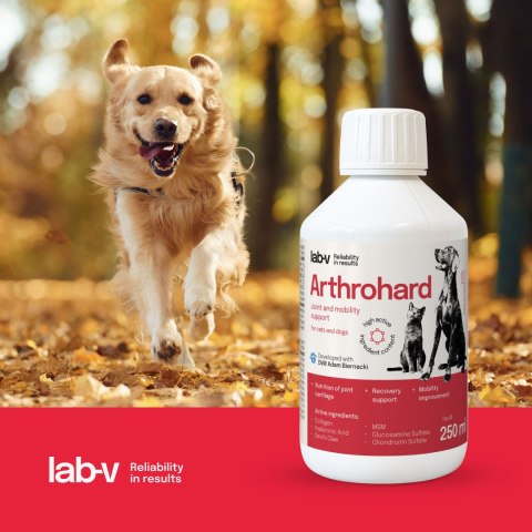 Arthrohard® Preparat Wspomagający Prawidłowy Rozwój I Funkcjonowanie Stawów U Psów I Kotów - Kolagen, Glukozamina, Chondroityna,