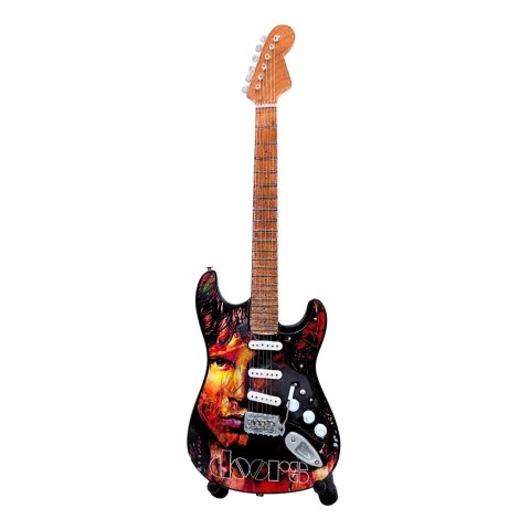 Mini Gitara Jim Morrison The Doors - Drewno Mahoniowe - MGT-6569