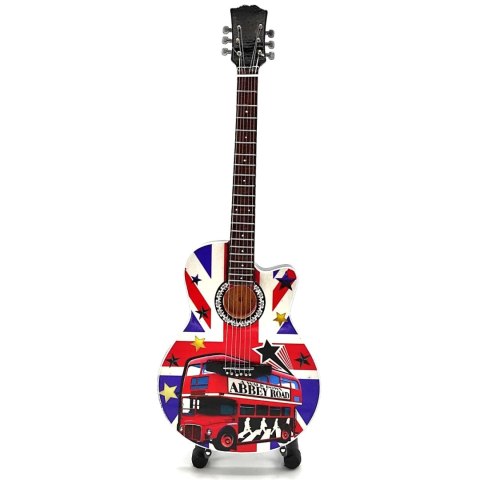 Mini gitara w stylu The Beatles - Abbey Road - MGT-5159