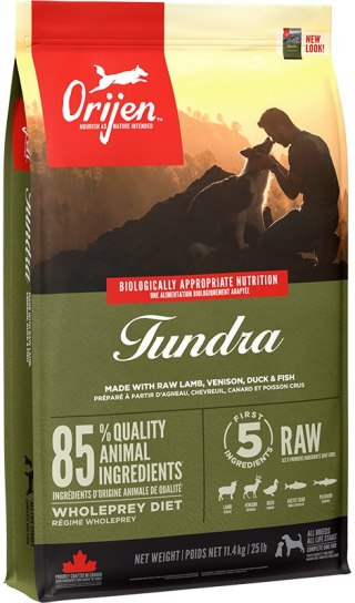 Tundra Select Dog 11,4 kg - biologicznie odpowiednia karma dla psów w każdym wieku
