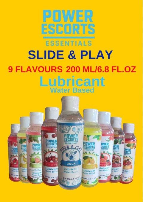 Power Escorts - DR12 - Guava Water-Based Lubricant 200ml - Slide & Play Personal Lube