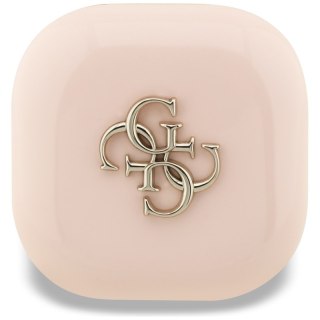 Guess 4G Metal Logo - Słuchawki Bluetooth TWS + etui ładujące (różowy)