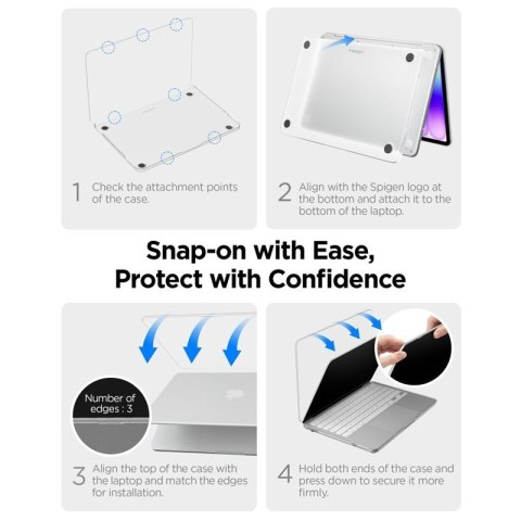 Spigen AirSkin - Obudowa MacBook Neo (Frost Citrus)