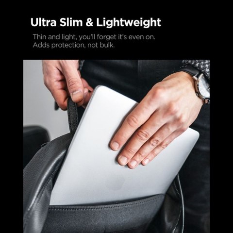 Spigen AirSkin - Obudowa MacBook Pro 16" (M5/M4/M3/M2/M1/2026-2021) (Frost Clear)