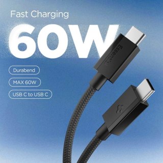 Spigen EB6015CC Essential - Kabel USB-C do USB-C 60W 1.5m (Black)