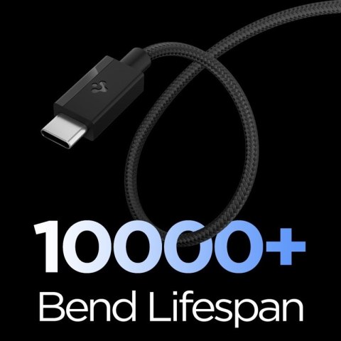 Spigen EB6015CC Essential - Kabel USB-C do USB-C 60W 1.5m (Black)