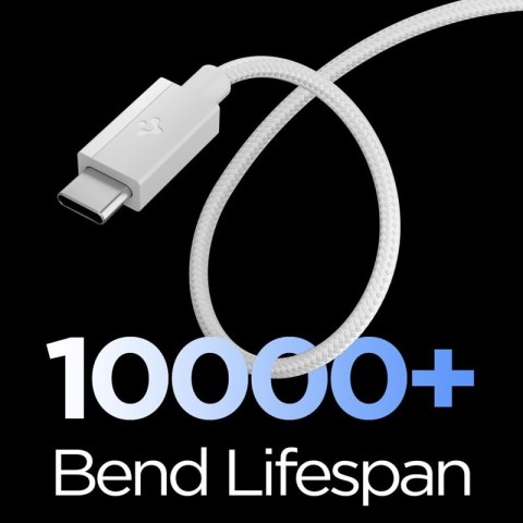 Spigen EB6015CC Essential - Kabel USB-C do USB-C 60W 1.5m (White)