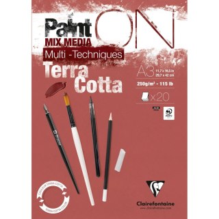 Blok papieru Terakota A3, 250 g, 20 ark