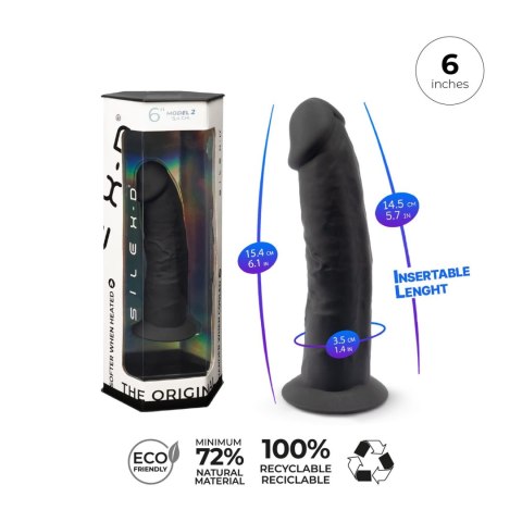 Dildo-S.D Model 2 ( 6'' )BLACK BOX