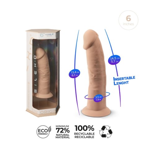 Dildo-SD.Model 2 ( 6"" ) Flesh