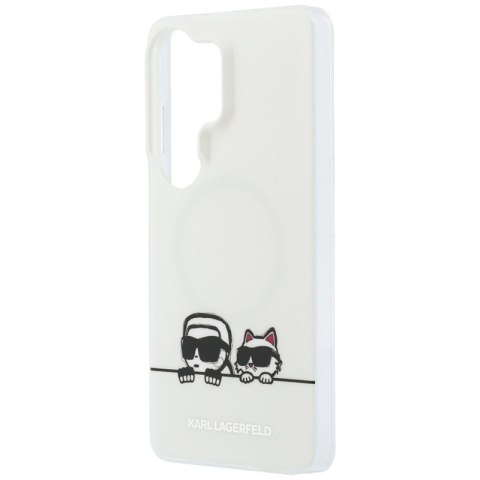 Karl Lagerfeld IML Peekaboo Karl & Choupette MagSafe - Etui Samsung Galaxy S26 Ultra (przezroczysty)