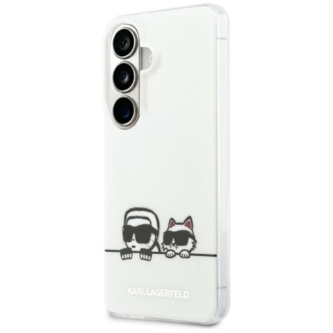 Karl Lagerfeld IML Peekaboo Karl & Choupette MagSafe - Etui Samsung Galaxy S26 (przezroczysty)