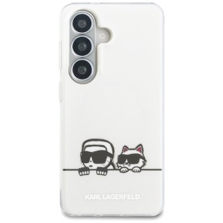 Karl Lagerfeld IML Peekaboo Karl & Choupette MagSafe - Etui Samsung Galaxy S26 (przezroczysty)