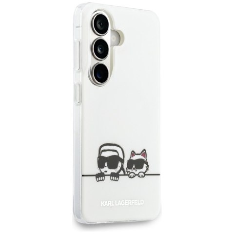 Karl Lagerfeld IML Peekaboo Karl & Choupette MagSafe - Etui Samsung Galaxy S26 (przezroczysty)