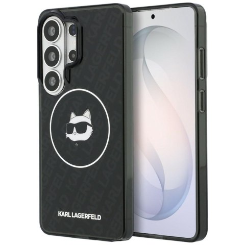 Karl Lagerfeld IML Repeated Choupette MagSafe - Etui Samsung Galaxy S26 Ultra (czarny)