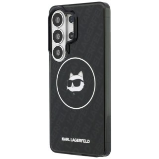 Karl Lagerfeld IML Repeated Choupette MagSafe - Etui Samsung Galaxy S26 Ultra (czarny)