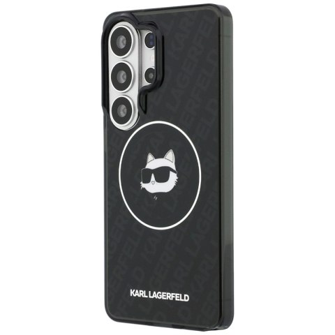 Karl Lagerfeld IML Repeated Choupette MagSafe - Etui Samsung Galaxy S26 Ultra (czarny)