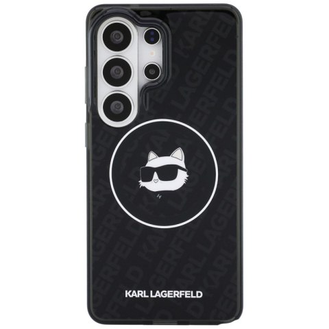 Karl Lagerfeld IML Repeated Choupette MagSafe - Etui Samsung Galaxy S26 Ultra (czarny)