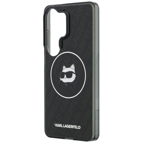 Karl Lagerfeld IML Repeated Choupette MagSafe - Etui Samsung Galaxy S26 Ultra (czarny)