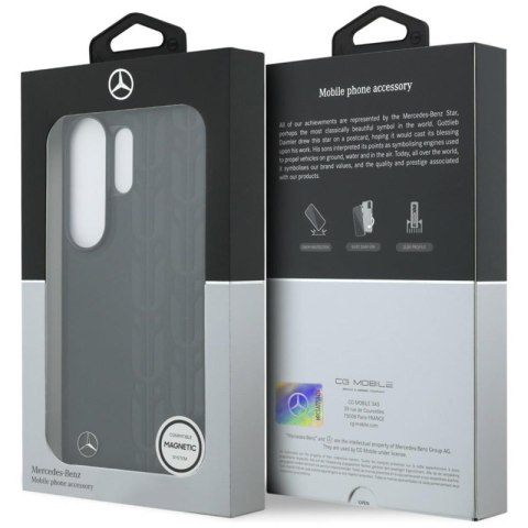 Mercedes Laurel Leaves MagSafe - Etui Samsung Galaxy S26 Ultra (czarny)