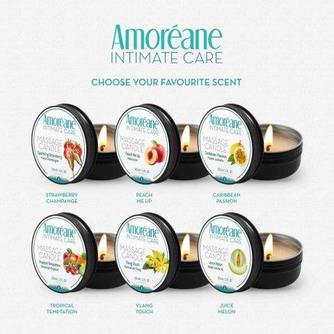 Świeca- Massage Candle Sparkling Strawberry 30ml
