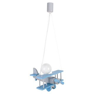 Lampa wisząca Samolot mały - szaro-niebieski