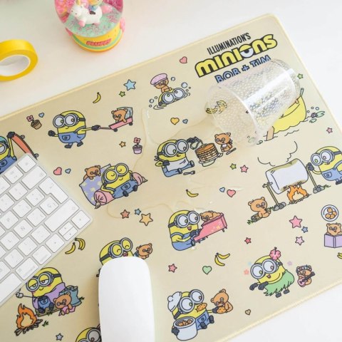 Minions - Mata gamingowa / na biurko XXL Bob & Tim (80 x 35 cm)