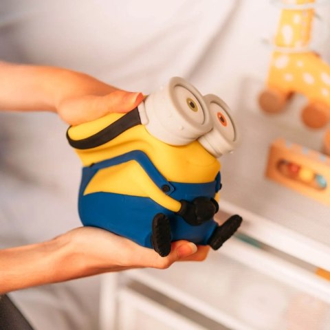 Minions - Miękka silikonowa lampka nocna LED Bob dla dzieci 15 cm