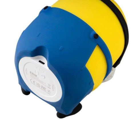 Minions - Miękka silikonowa lampka nocna LED Bob dla dzieci 15 cm