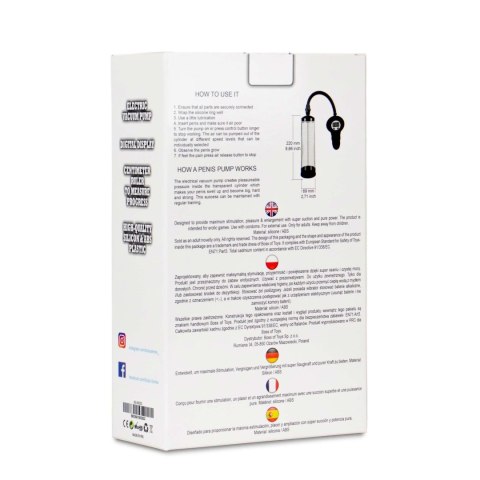 Pompka-Powerpump Electric Vacuum Pump Rechargeable