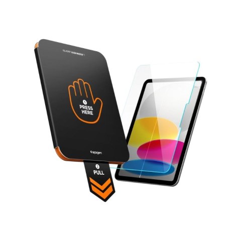 Spigen ALM Glas.tR T - Szkło hartowane do Apple iPad 11" (2025) / iPad 10.9" (2022) (Przezroczysty)