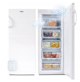 Zamrażarka Szufladowa Wolnostojąca 160L 142cm 5 Szuflad VIVAX VF-157E W