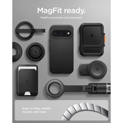 Spigen Liquid Air Mag MagSafe - Etui do Google Pixel 11 Pro XL (Matte Black)