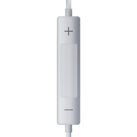 3mk Wired Earphones USB-C - Słuchawki przewodowe dokanałowe (Biały)