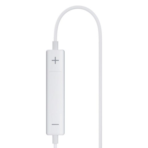 3mk Wired Earphones USB-C - Słuchawki przewodowe dokanałowe (Biały)