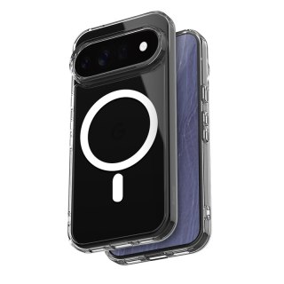 Crong Hybrid Clear Magnetic - Etui MagSafe Google Pixel 11 (przezroczysty)