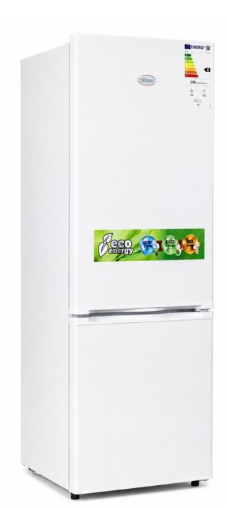 Lodówka Lodówko Zamrażarka Chłodziarka 145cm 162L Biała 41dB Low Frost
