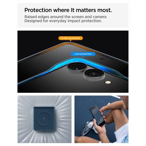 Spigen AirSkin Aramid MagSafe - Etui do Samsung Galaxy Z Flip 8 (Navy)