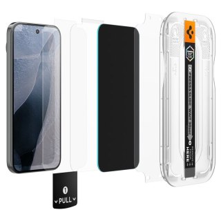 Spigen Glas.tR EZ Fit Pro AC Privacy 2-Pack - Hartowane szkło prywatyzujące do Google Pixel 9 Pro XL / 10 Pro XL / 11 Pro XL (2 