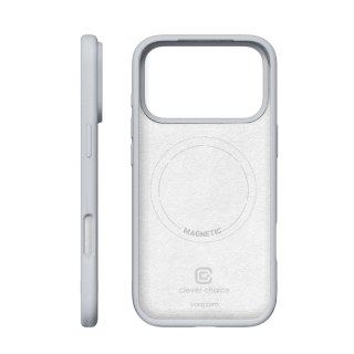 Crong Color Cover Magnetic - Etui MagSafe iPhone 18 Pro / 17 Pro (szary)