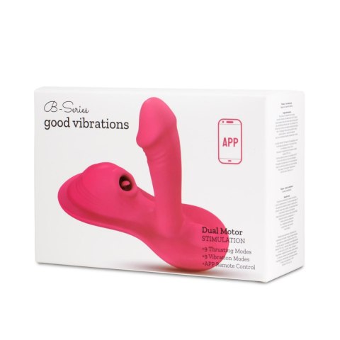 APP Remote Control Thrusting Vibrator - Sync Wave