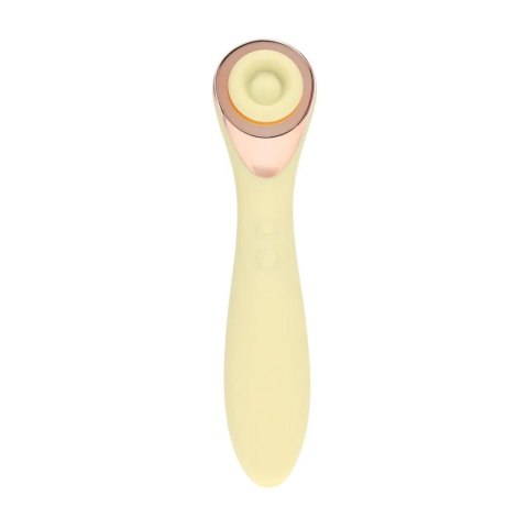 Darling - AirTap Wand Vibrator with Five Head Attachments - Yellow