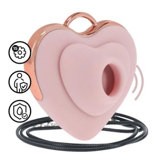 Luvie - Heart-shaped AirTap Vibrator - Pink