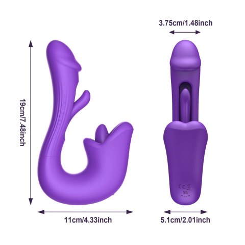Tongue Flap Dual Vibe